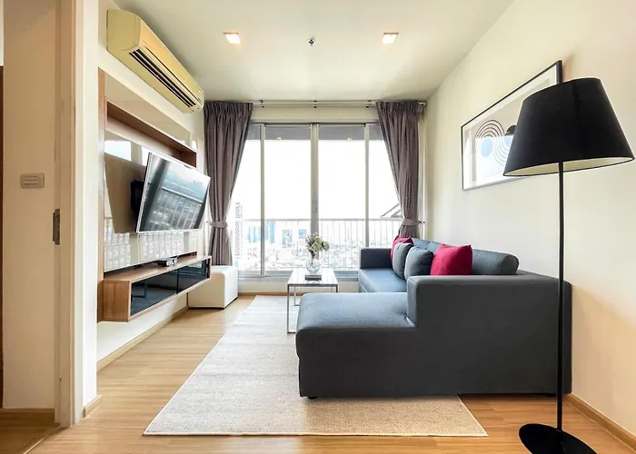 200m Bts L Large 47 Sqm L Rooftop Pool 曼谷
